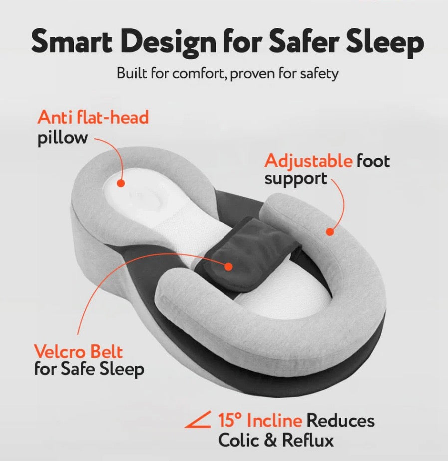 Anytoyz® Incline Baby Bed