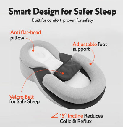 Anytoyz® Incline Baby Bed