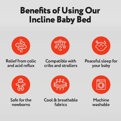 Anytoyz® Incline Baby Bed